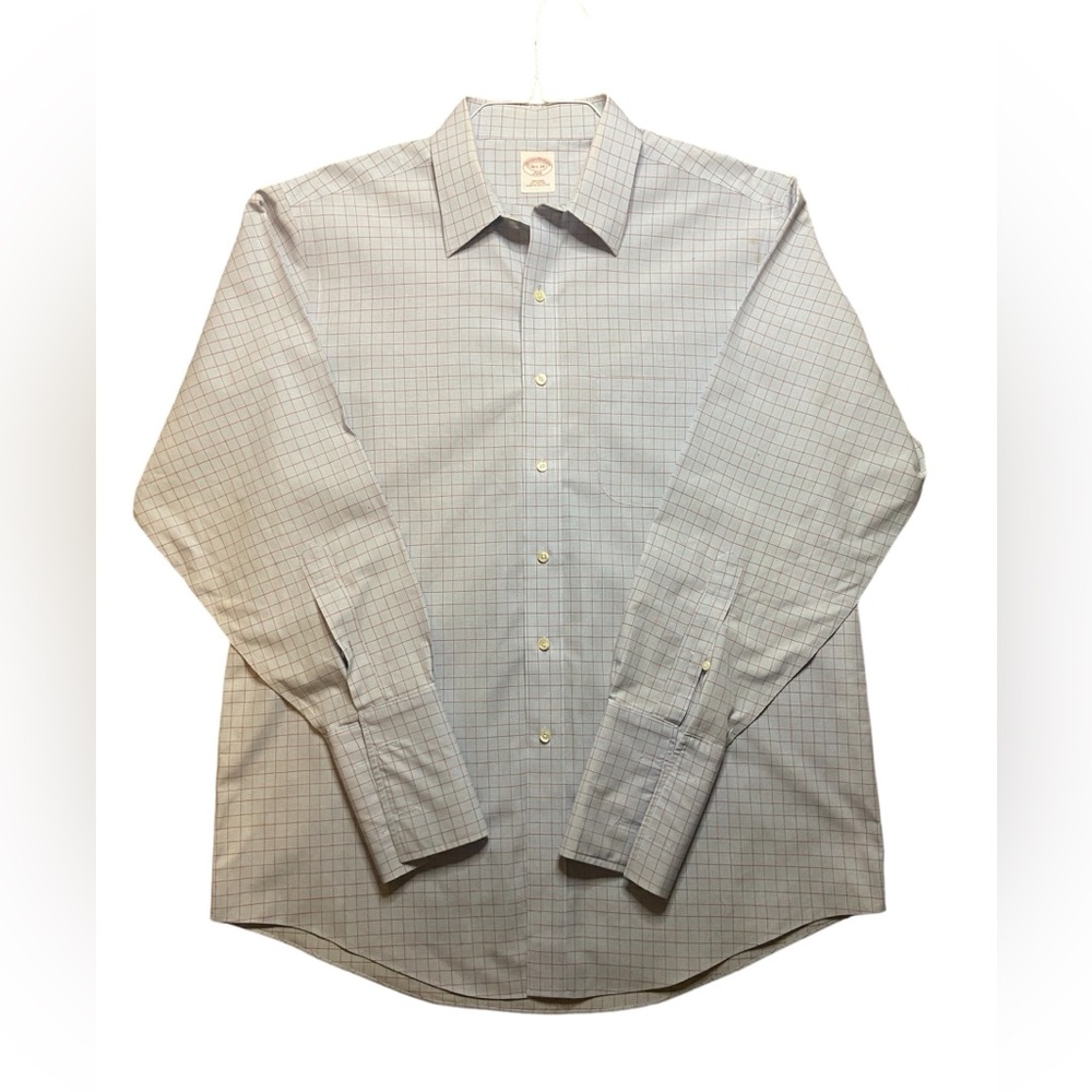 Brooks Brothers Long Sleeve Plaid Button Down.